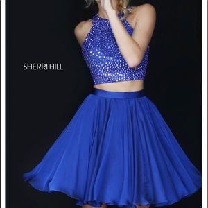 NEW Sherri Hill Blue Homecoming Dress #11290 Sz. 4